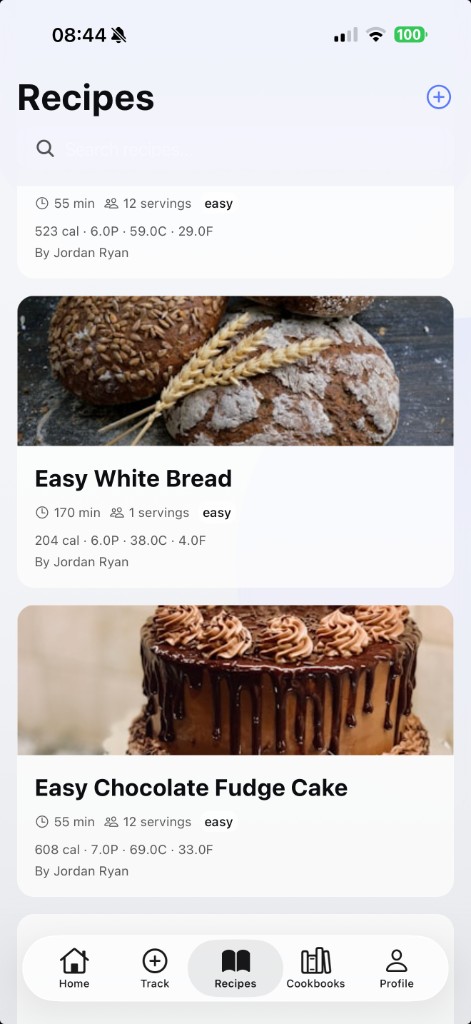 Recipe Discovery & Creation