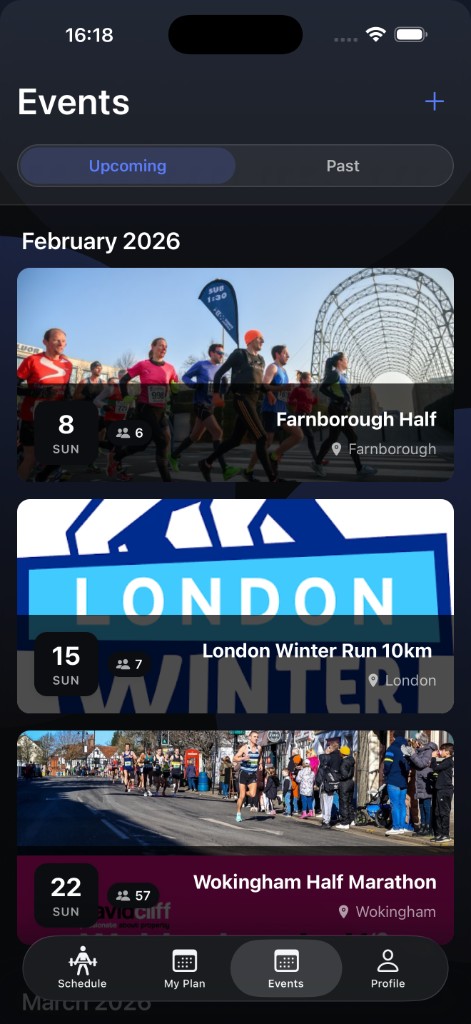 Schedule app preview